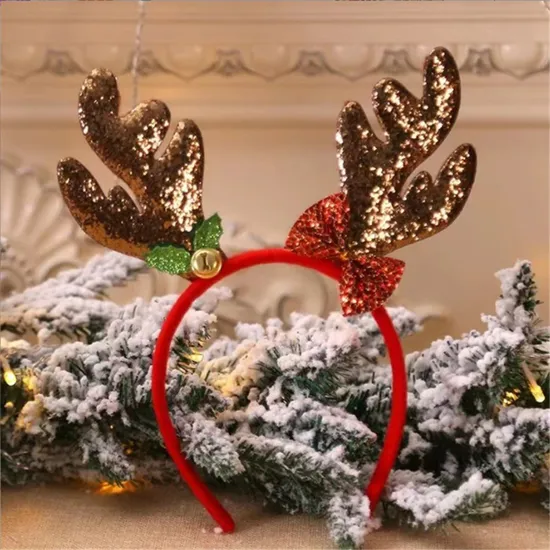 2020 joyería de moda regalos de Navidad decoración adornos para el cabello aro para la cabeza