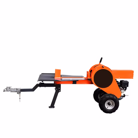 Durable OEM/ODM CE 34t 7HP divisor de troncos de madera sierra de registro rápida hidráulica procesador de leña divisor de registro Manual de gasolina